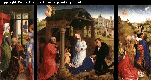 WEYDEN, Rogier van der Bladelin Triptych